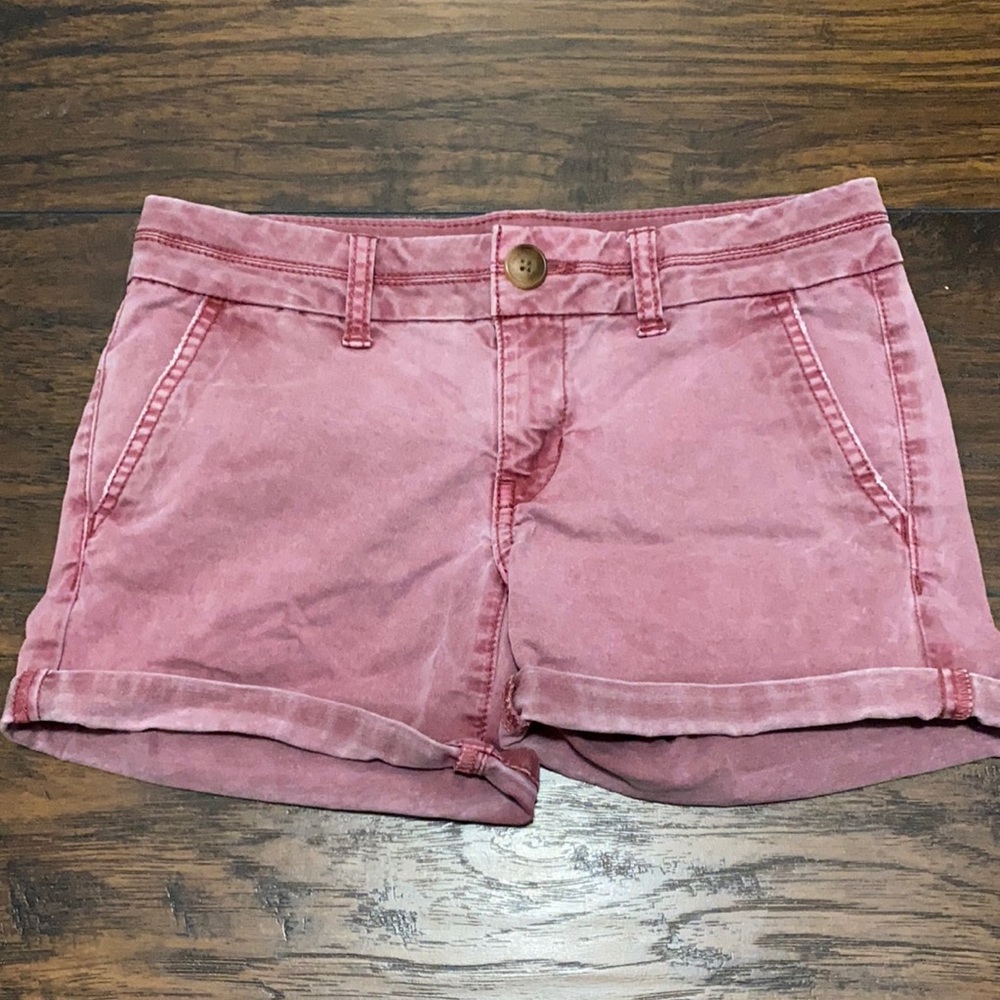 American Eagle Outfitters stretch midi shorts 00